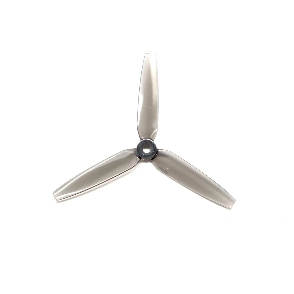 Gemfan 513D 5149 Tri-Blade 5" Prop for 3D Flying 4 Pack - Choose Your Color — Clear Gray