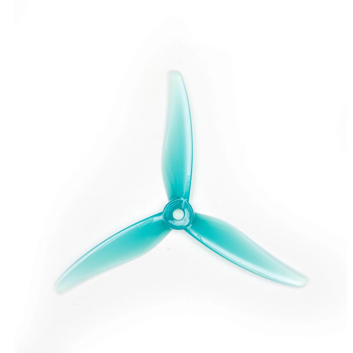 Gemfan Hurricane MCK 51466-3 V2 Tri-Blade 5.1" Prop 4 Pack - Choose Color — Wave Blue