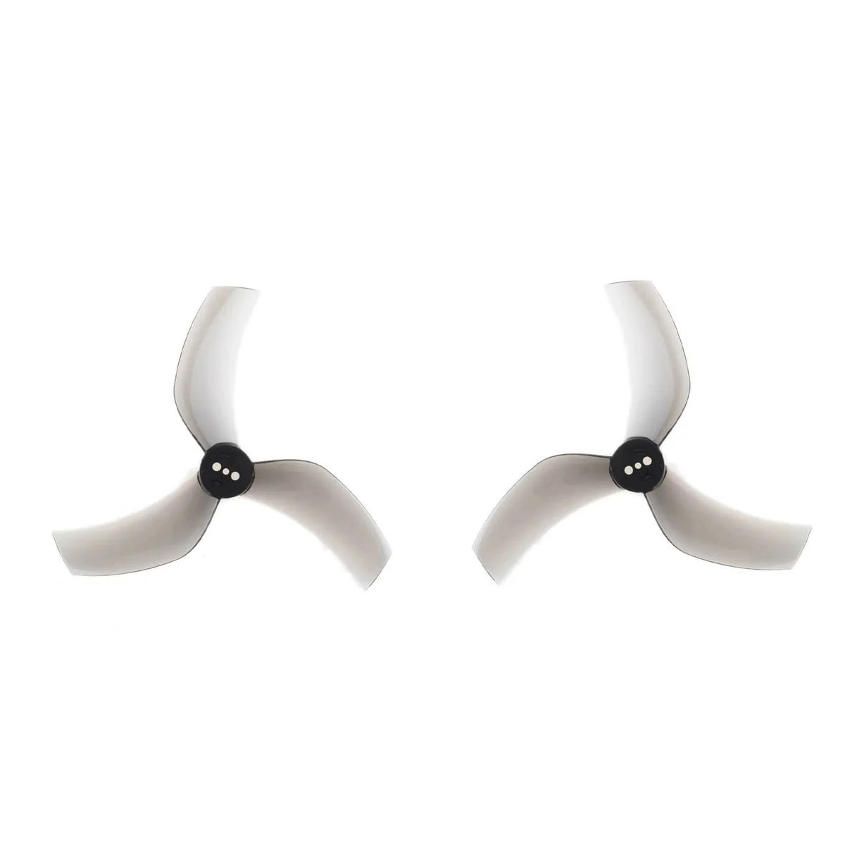Gemfan D90S T-Mount Tri-Blade 3.5" Prop 4 Pack - Choose Your Color — Gray