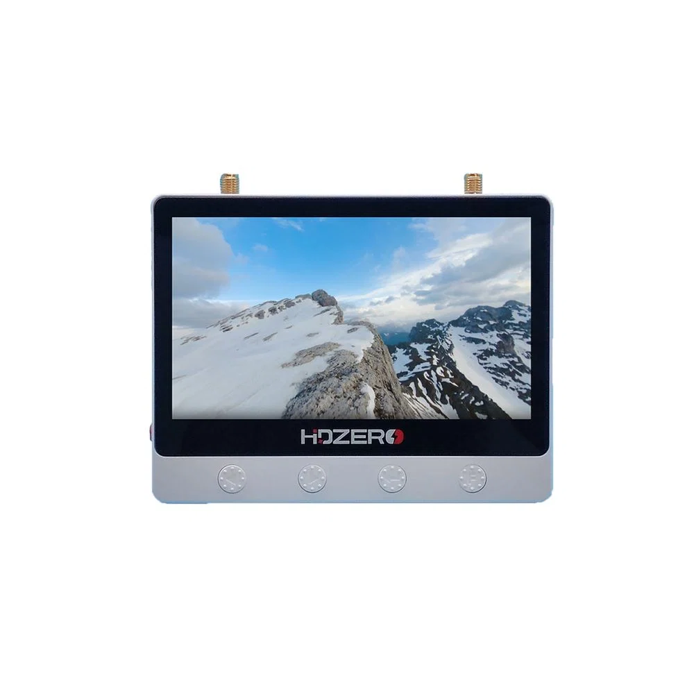 HDZero 4.3-inch high-brightness 800 nits 720p LCD FPV Monitor with HDZero/Analog auto-switching VRX (NO DVR FUNCTION)