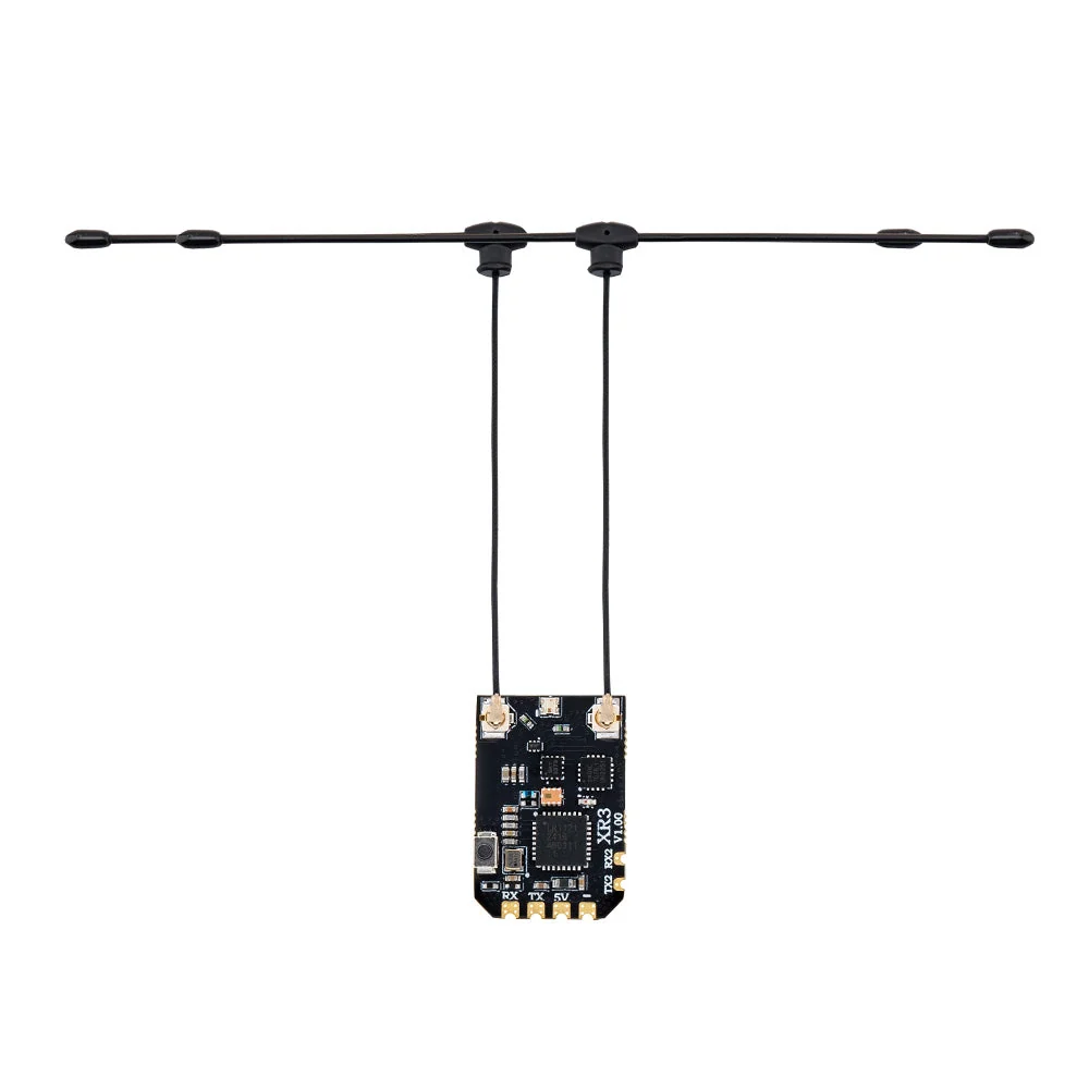 XR3 Nano Multi-Frequency Antenna Diversity ExpressLRS Receiver — 2 x Sub-G 900MHz / LBT