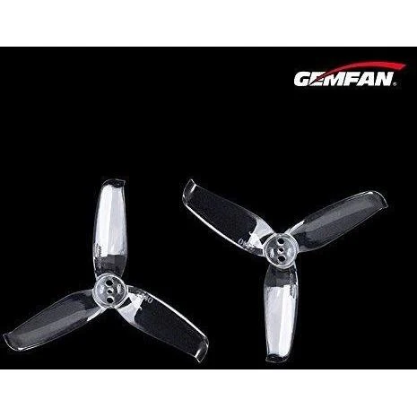 GEMFAN 2540 FLASH TRI BLADE PROP 4CW+4CCW — Clear