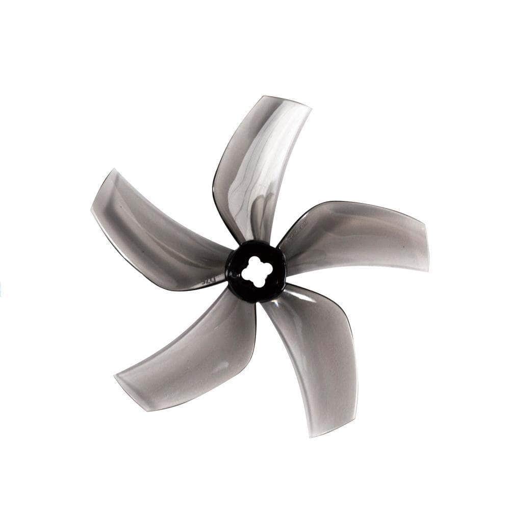 Gemfan D76 Ducted Durable 5-Blade 3" Prop 4 Pack (5mm & 1.5mm Mounting) - Choose Your Color — Clear Gray