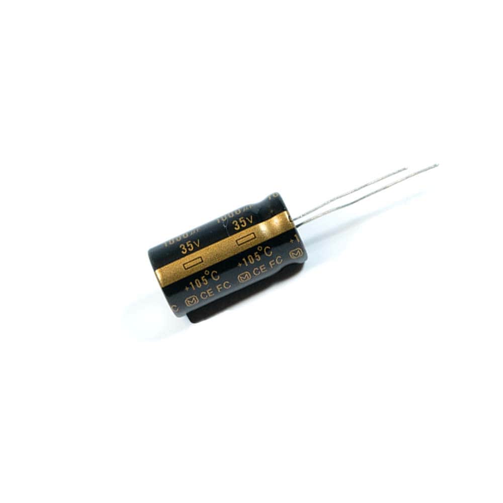 Panasonic 1000uF 35V (FC-Series) Low-ESR Capacitor for ESC Noise Reduction