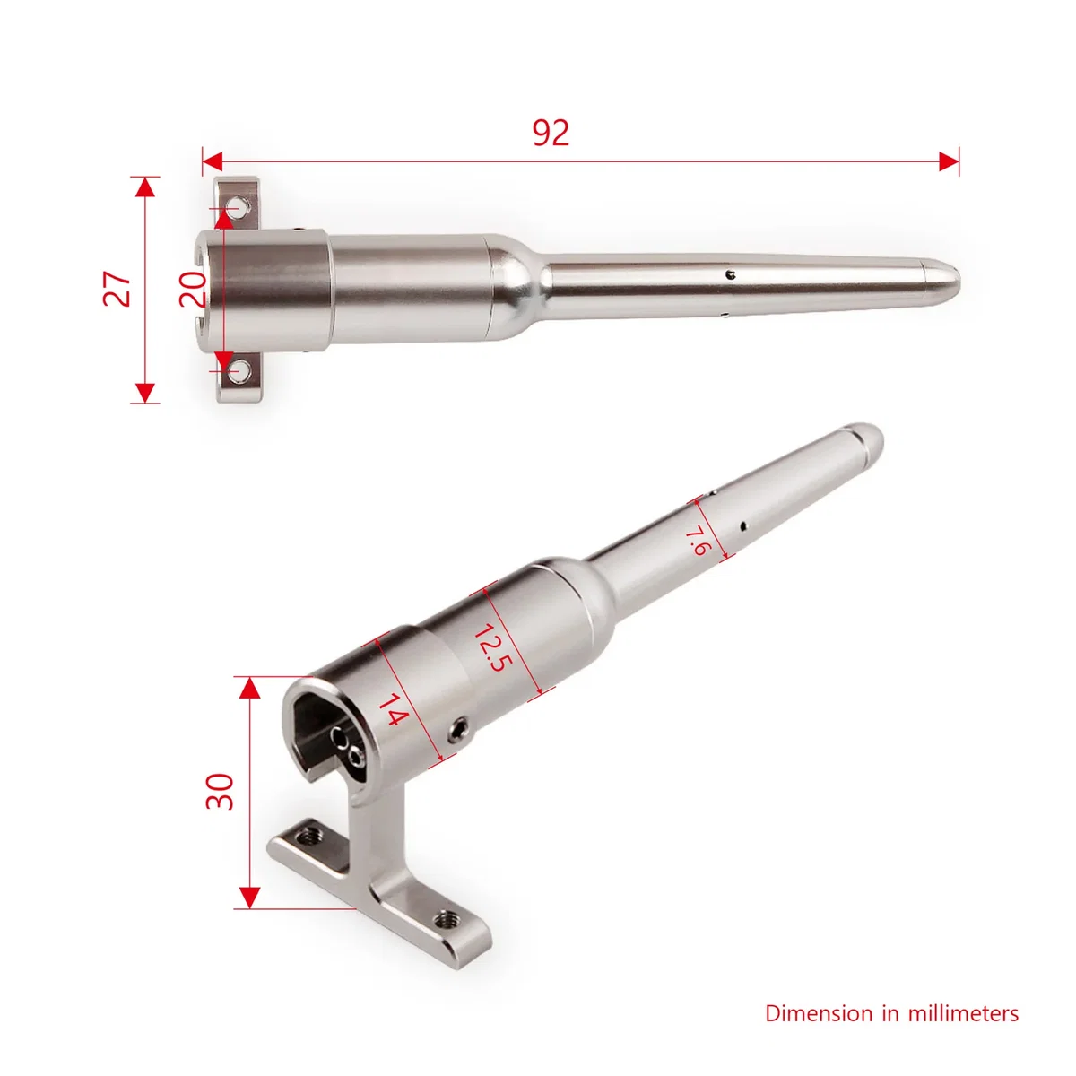 High Precision DroneCAN Airspeed Sensor - DLVR — Pitot Tube Only / PT60 Pitot Tube