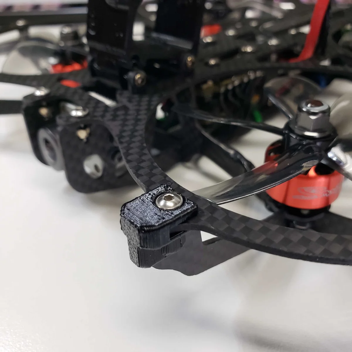 NewBeeDrone CineMah 3D Printed Accessories - GoPro Mounts, Ducts, Etc. — Duct Nubs - Full Set