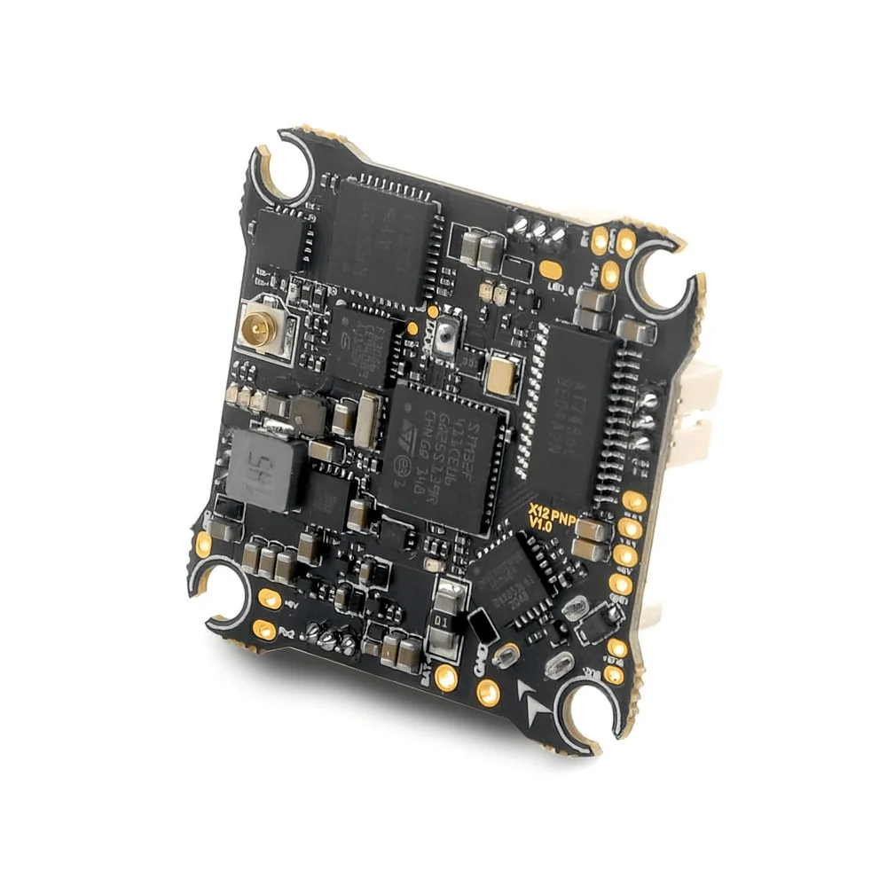 HAPPYMODEL X12 AIO 5-IN-1 BOARD - F4 FC + 12A ESC - Choose your version — PNP (No Receiver)