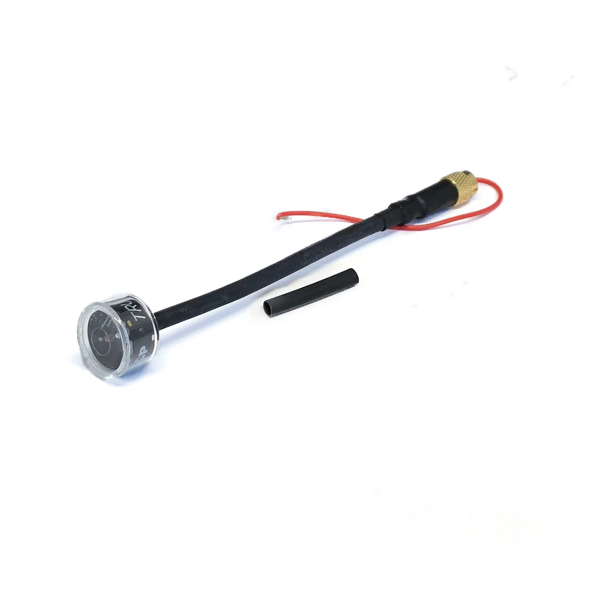TrueRC Blaze 5.8GHz RHCP LED Integrated Antenna — SMA Long 110mm / Red