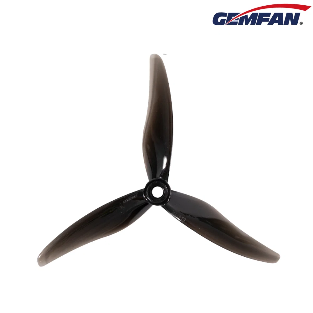 Gemfan Hurricane 51477 3 Blade Prop — Clear Black