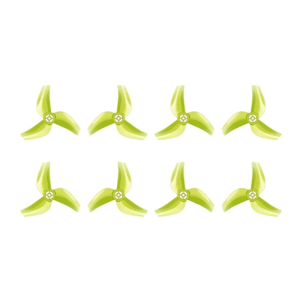Flywoo 1611 3-Blade Propeller (Set of 8) - 1.5mm — Yellow