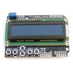 LCD Keypad Shield - nakładka z wyświetlaczem oraz przyciskami do Arduino