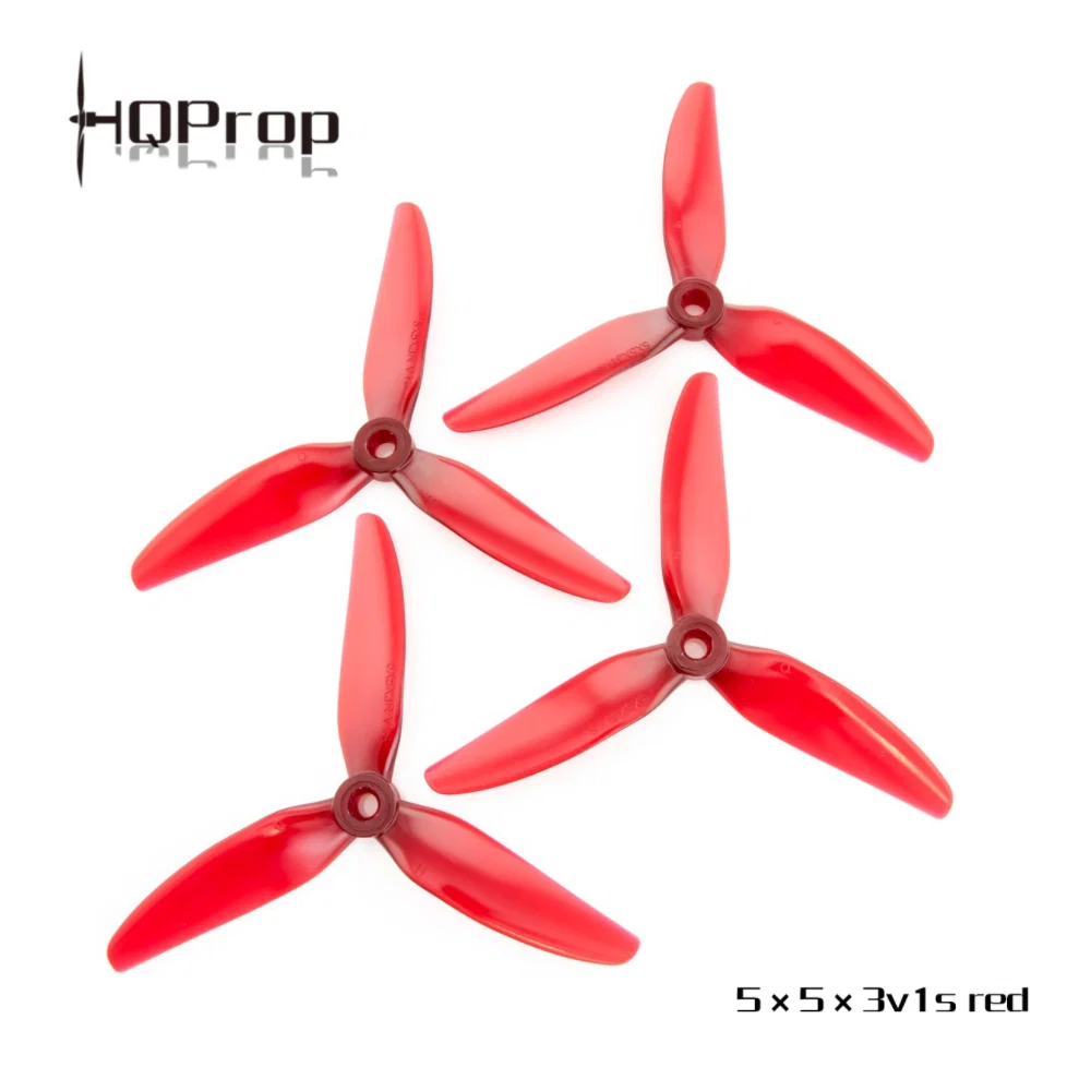 HQ Prop 5x5x3 V1S (2CW+2CCW) PC **Choose Color** — Light Red