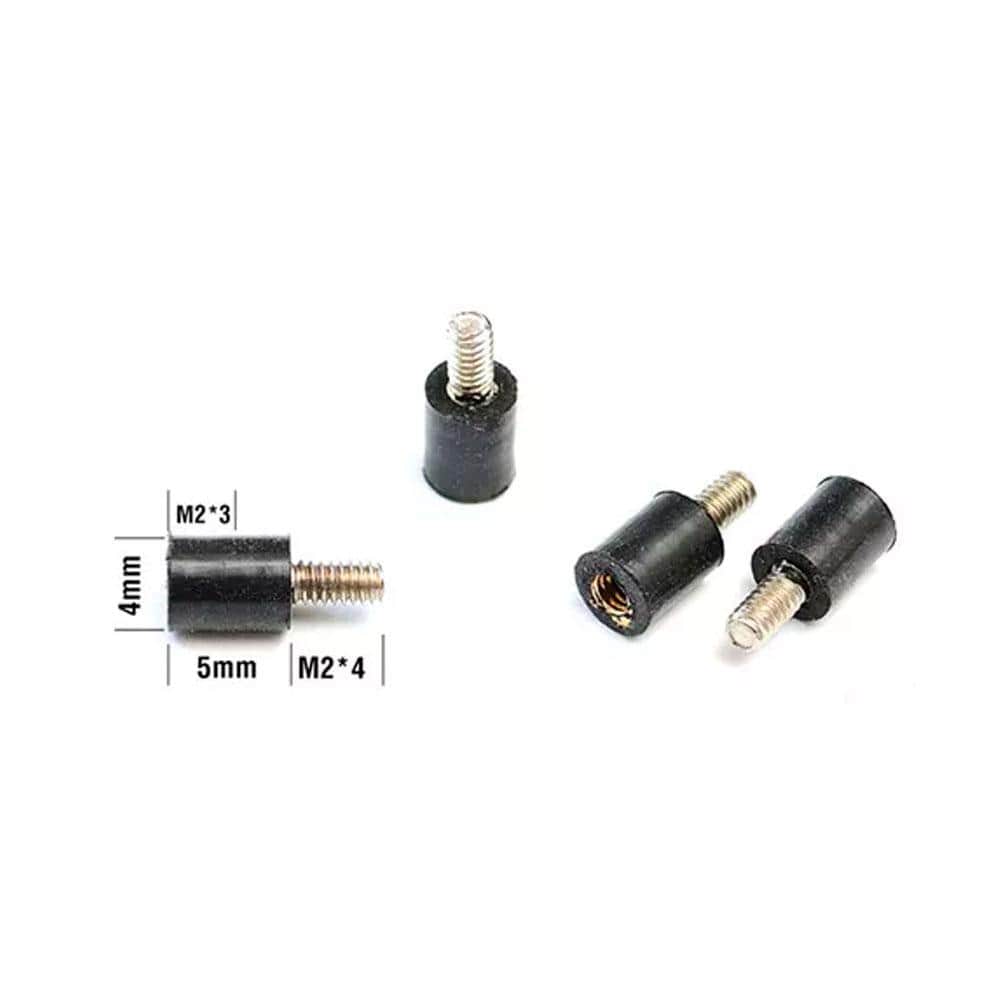 Matek M2 x 5mm Anti-Vibration Standoff Soft Mount 4 pack