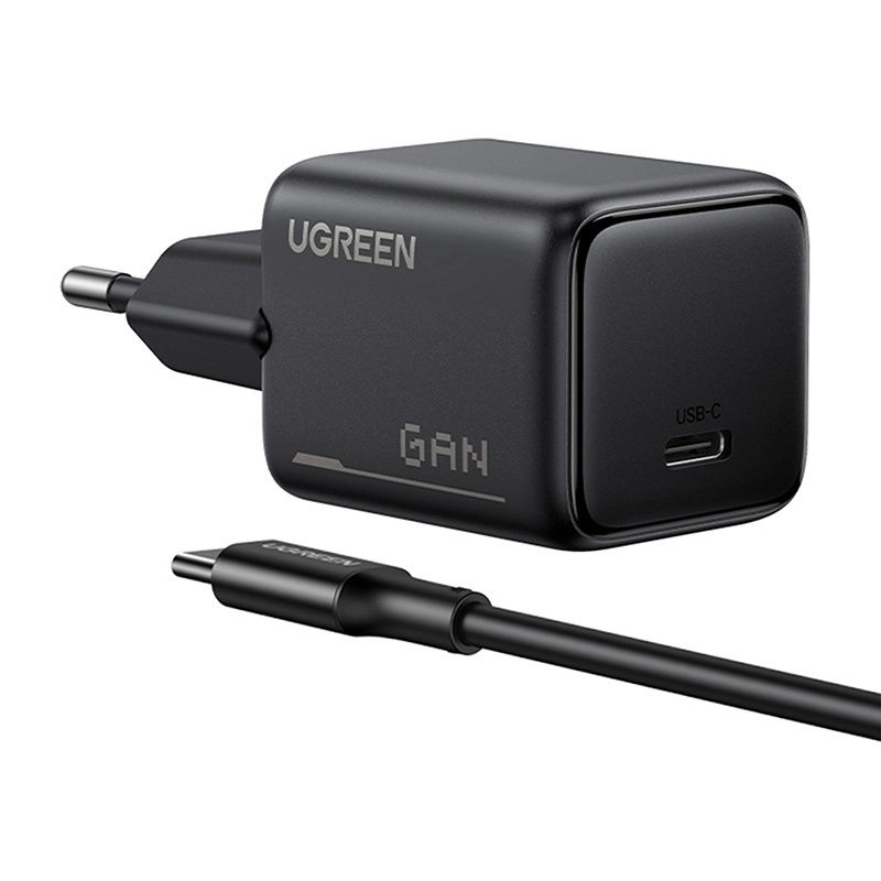 Ładowarka sieciowa UGREEN X517, 25W, USB-C GaN + kabel 1m