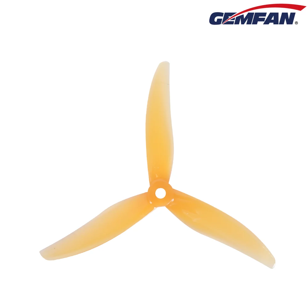 Gemfan Freestyle4S (5.1x3.6x3) Durable F4S 2CW+2CCW- Choose Color — Mango Yellow