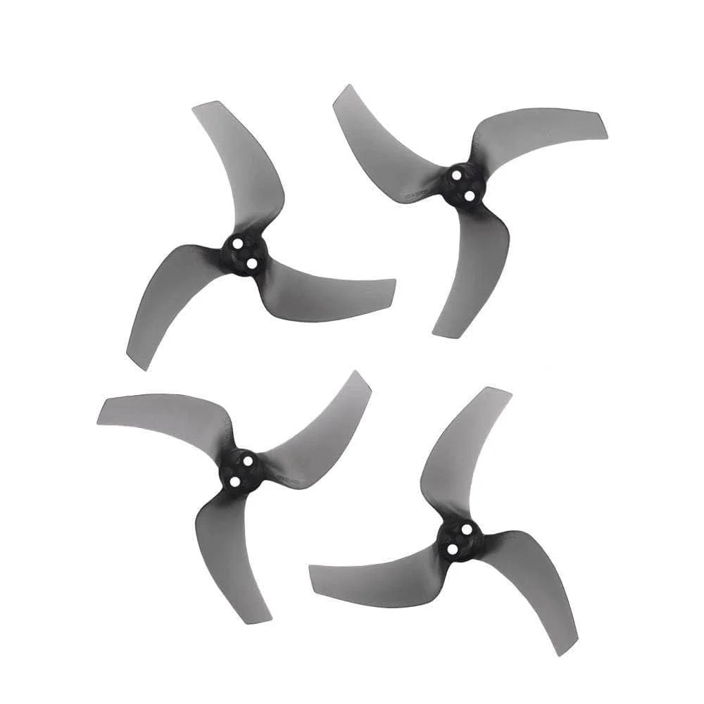 Gemfan 3032 3-Blade Propeller for DJI AVATA 2 (Set of 4) — Clear Gray
