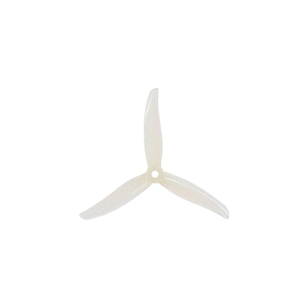 Gemfan Sbang 4934 Tri-Blade 5" Prop 4 Pack - Choose Version — CCW / Moon White