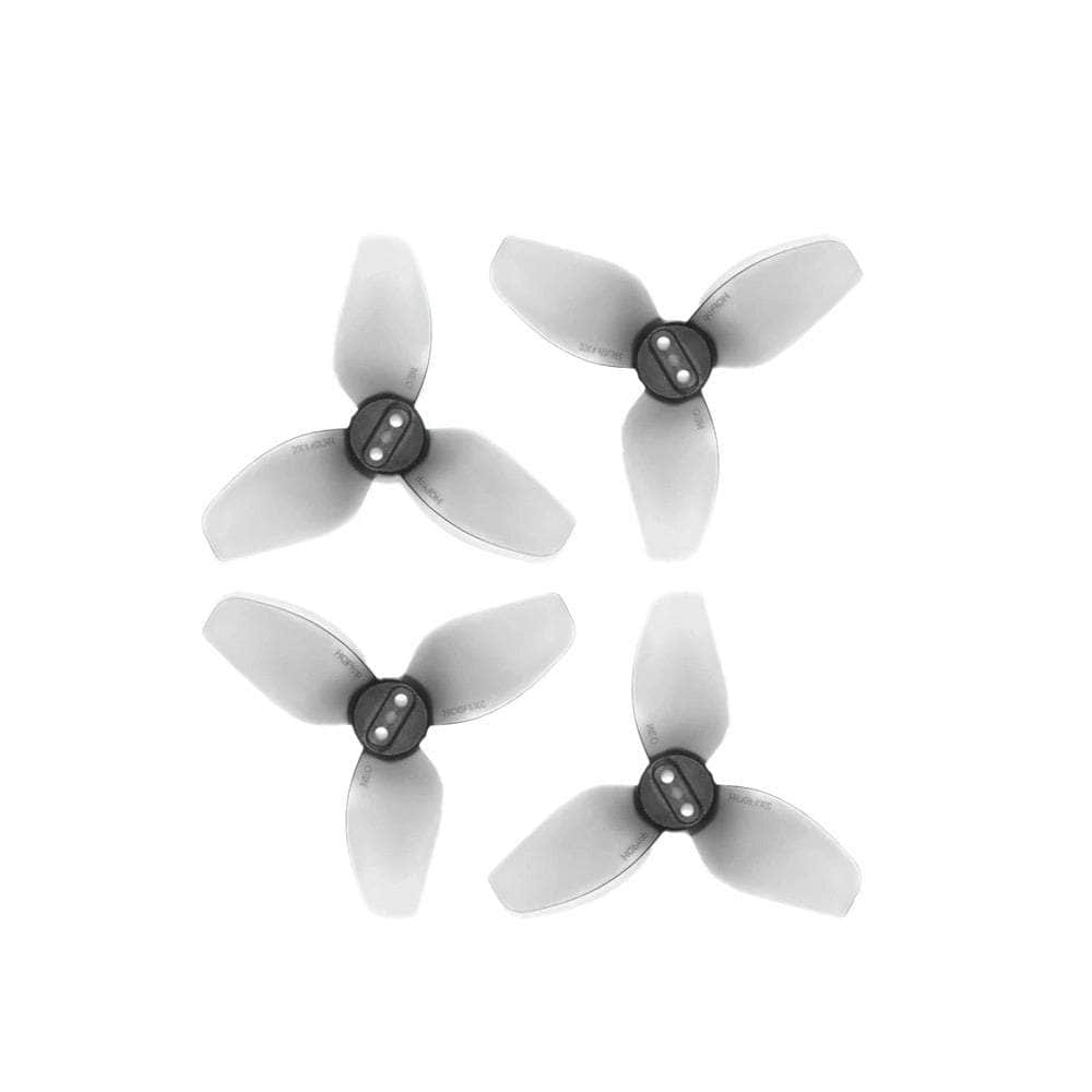 HQProp 2x1.6x3 3-Blade Propeller for DJI Neo (Set of 4) - 1.5mm Shaft — Gray