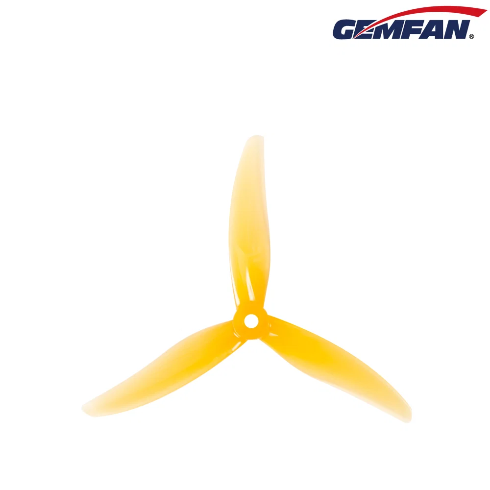 Gemfan Freestyle3S (5.1x3x3) Durable F3 - Choose Color — Mango Yellow