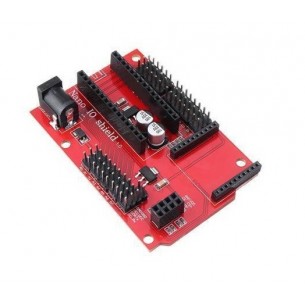Płytka bazowa do Arduino Nano z gniazdami XBee i NRF24L01