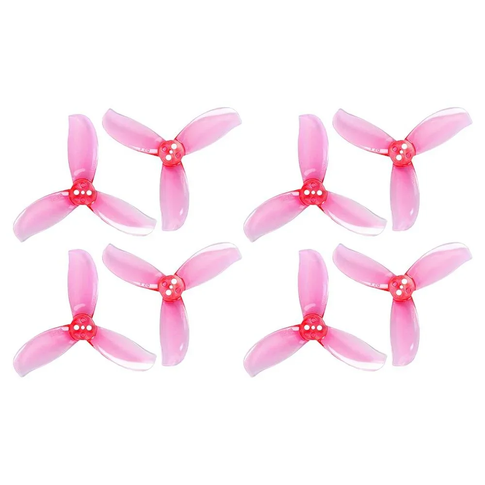 Gemfan D2.5 Ducted 3-Blade Propeller (Set of 8) - 1.5mm — Pink
