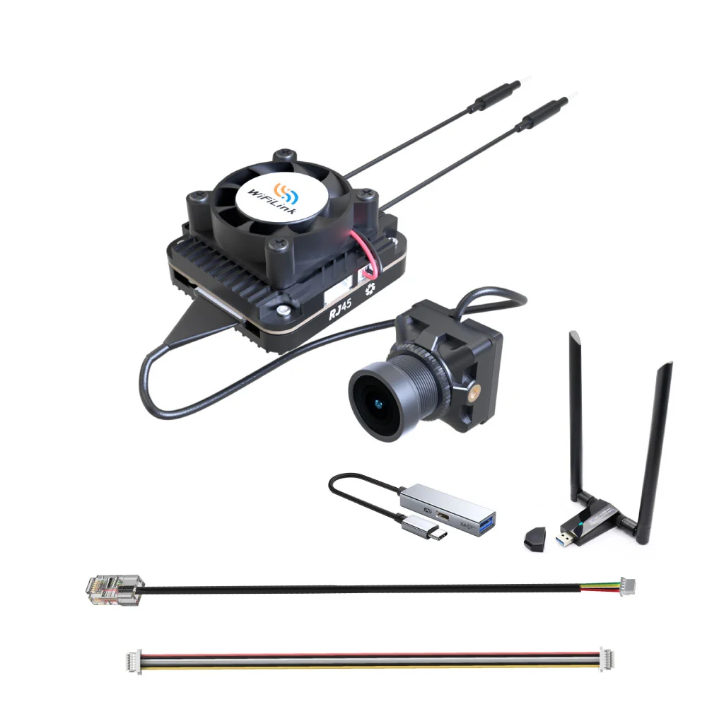 RunCam WiFiLink 2 HD 1080p 90FPS Video System Based on OpenIPC - Choose Version — WiFiLink2 VTX/Cam + Network Card
