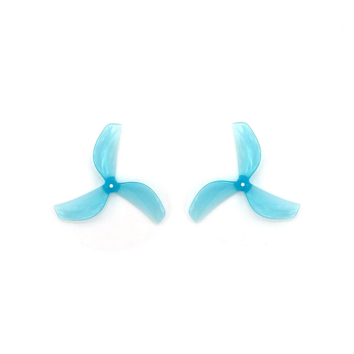Gemfan Ducted 1815 Tri-Blade 45mm Micro/Whoop Prop 8 Pack (1.5mm Shaft) - Choose Your Color — Clear Blue