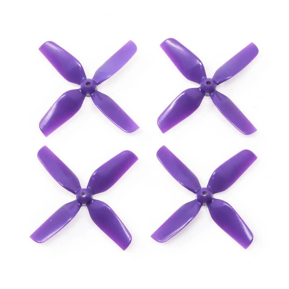 HQ Prop 1.6X1.6X4 for 1mm Shaft Whoop Prop - Choose Color — Purple