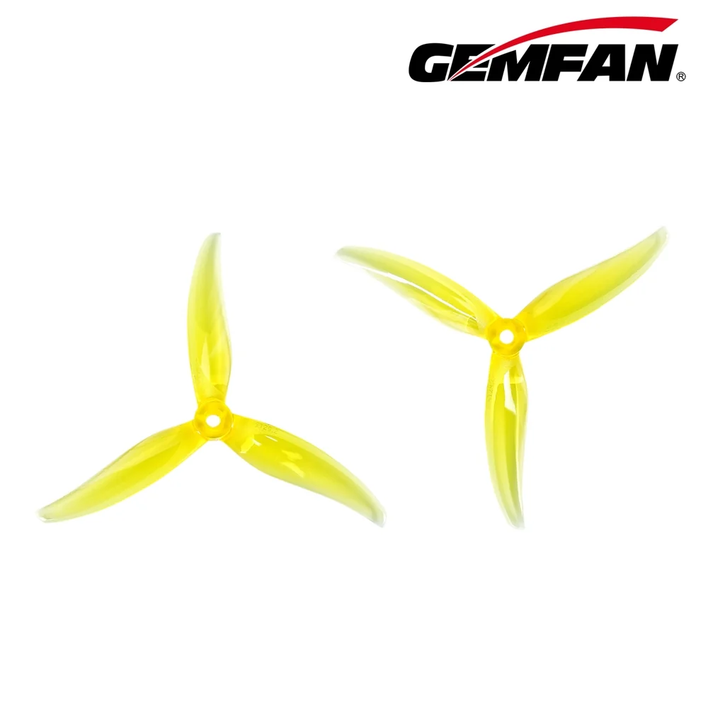 Gemfan MINJAE 5129.2 Racing Prop - Choose Color — Yellow
