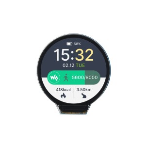 Płytka rozwojowa RP2350 z okrągłym LCD 1.28″ 240×240 - Waveshare 28986