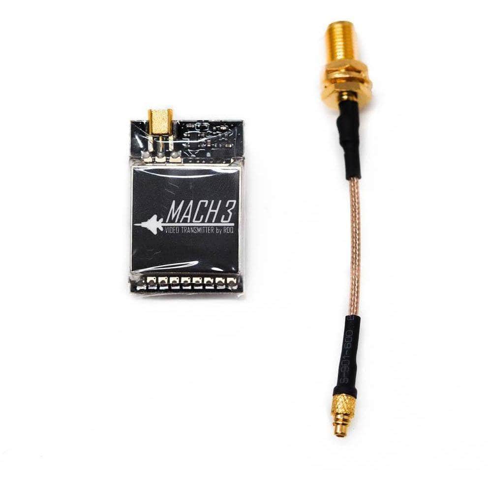 RDQ Mach 3 Video Transmitter 25-1000mW 5.8GHz VTX - Choose Version — MMCX (includes SMA pigtail)