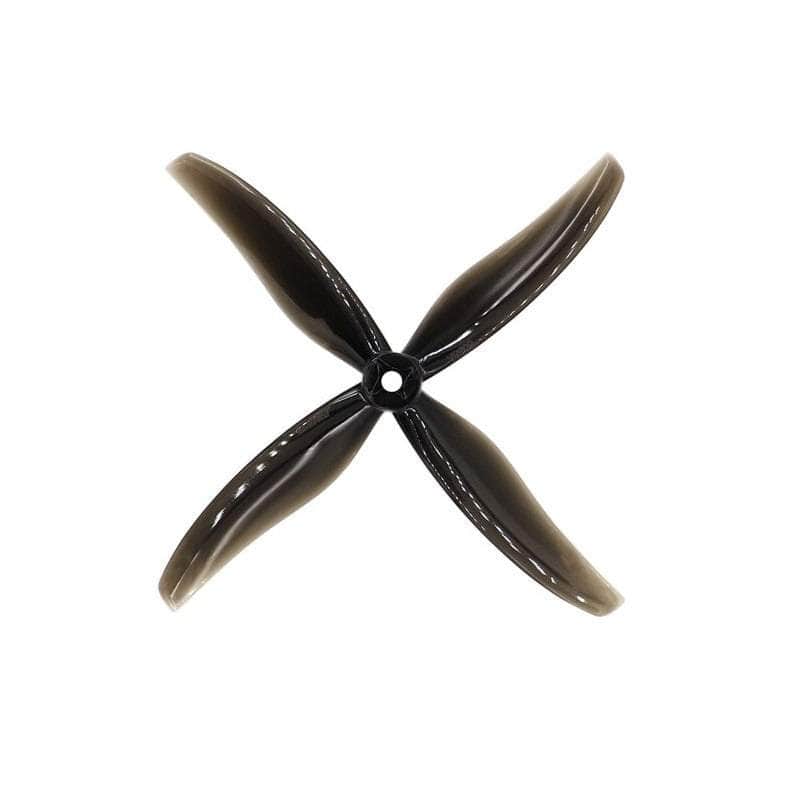 Gemfan Hurricane 6038-4 Quad-Blade 6" Prop 4 Pack - Choose Your Color — Midnight Gray