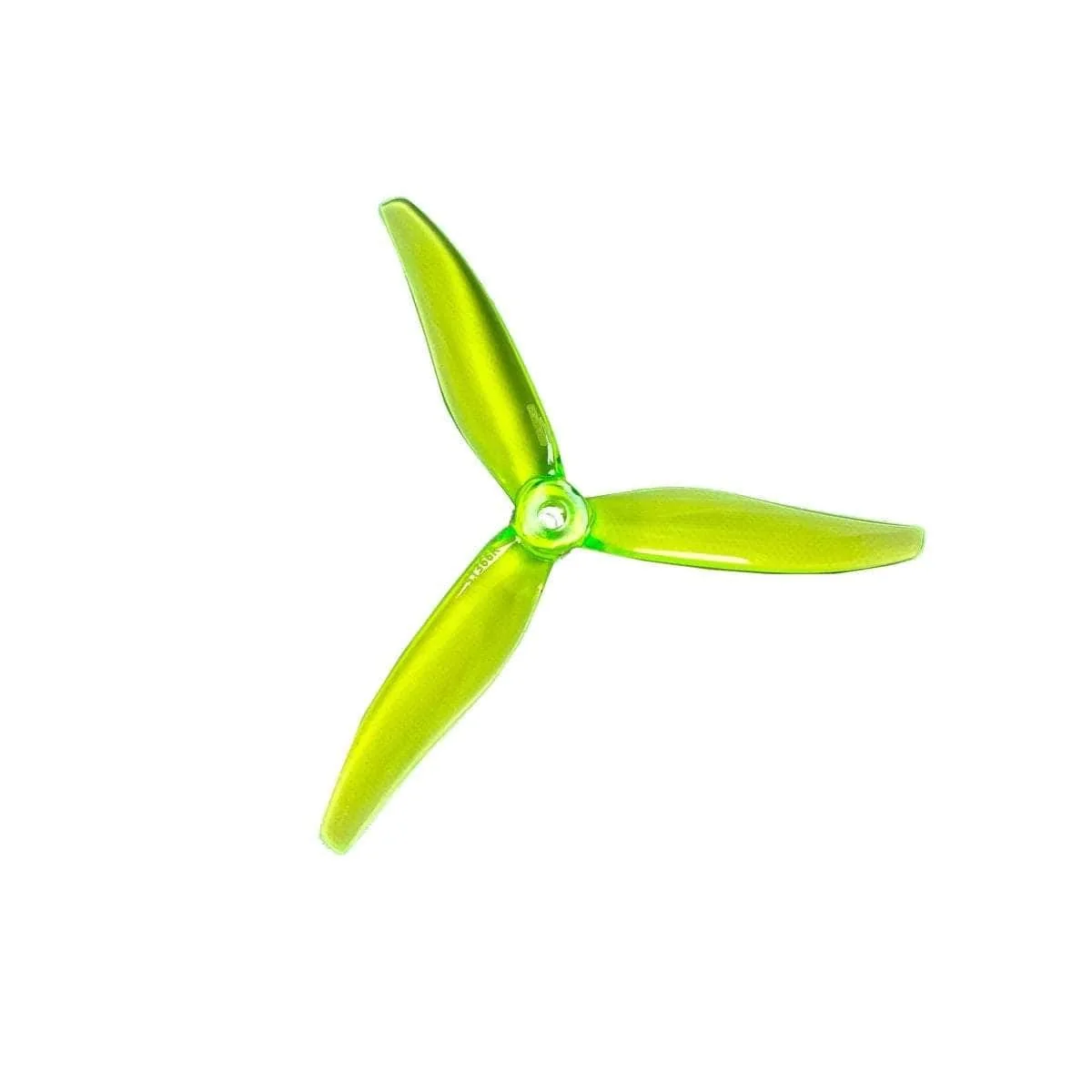 Gemfan MCK ReV3 51366-3 Durable Tri-Blade 5" Prop 4 Pack - Choose Your Color — Radioactive Yellow
