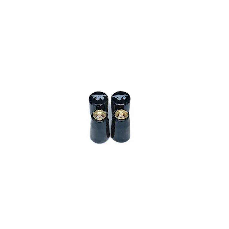 TrueRC Singularity 5.8 Stubby For DJI HD Goggles - (4-Pack for DJI) — LHCP Black