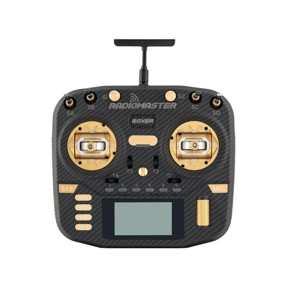 RadioMaster Boxer Max EdgeTX RC Transmitter - ELRS 2.4GHz - Choose Your Version — Gold
