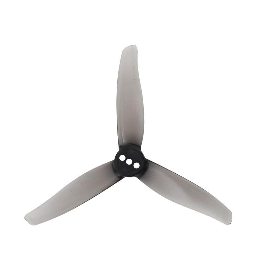 Gemfan Hurricane 3016 Durable Tri-Blade 3" Prop 4 Pack (1.5mm) - Choose Your Color — Grey