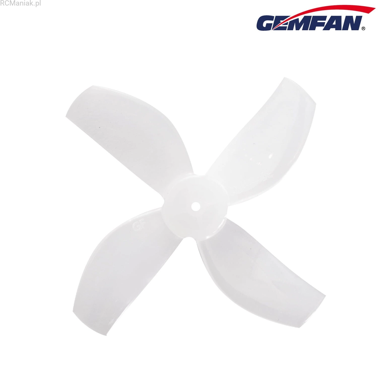 Śmigła Gemfan 35mm 4 płaty 1.0 mm shaft (4CW,4CCW) (Kolor: biały)