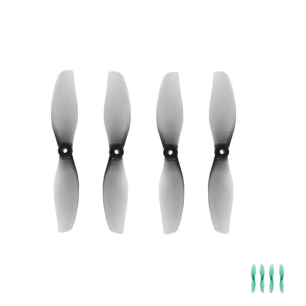 HQProp 2x1.5 2-Blade Propeller (Set of 4) - 1.5mm Shaft — Gray