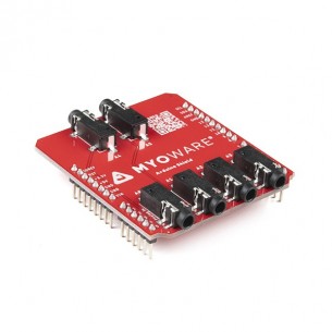 MyoWare 2.0 Arduino Shield - shield Arduino do czujników napięcia mięśni