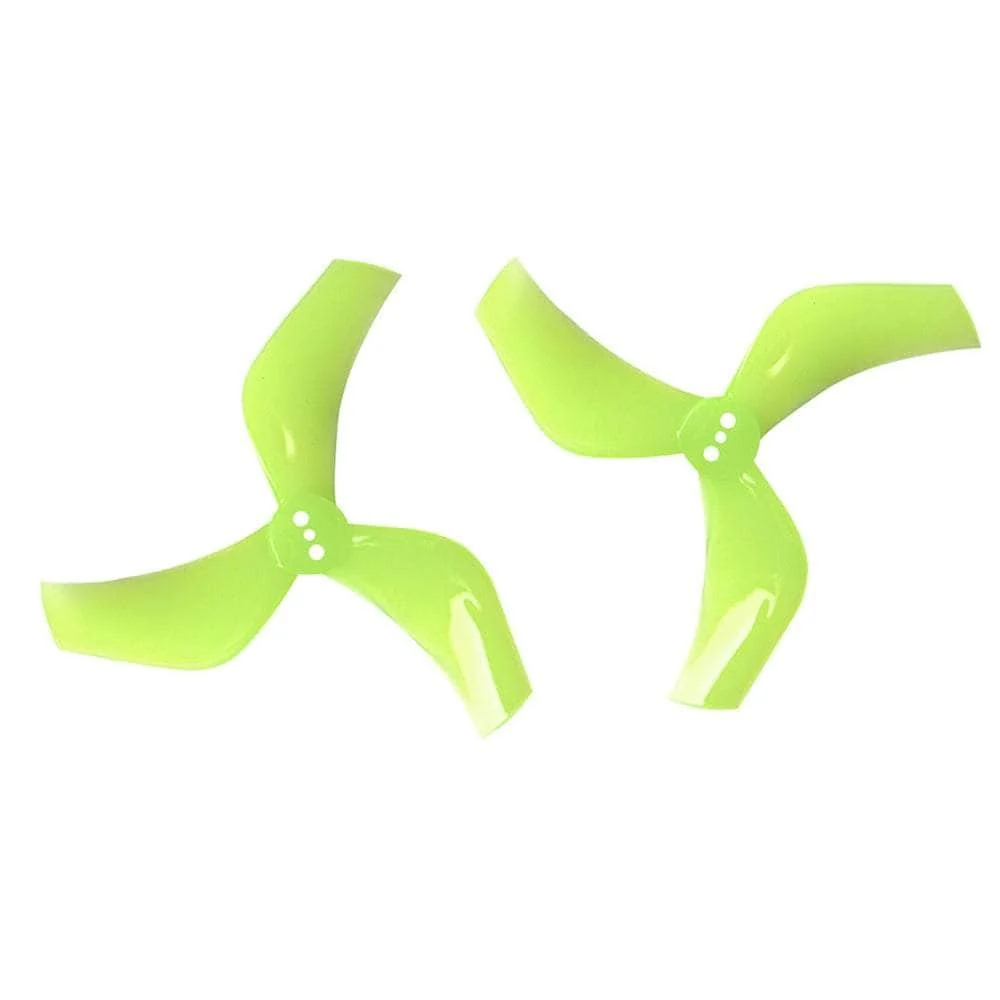 Gemfan Ducted D75S-3 Tri-Blade 3" Cinewhoop Prop 4 Pack (1.5mm Shaft) - Choose Color — Yellow