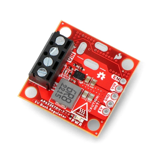 SparkFun Buck Regulator Breakout - przetwornica step-down 5V 3A - AP63357 - SparkFun COM-21255