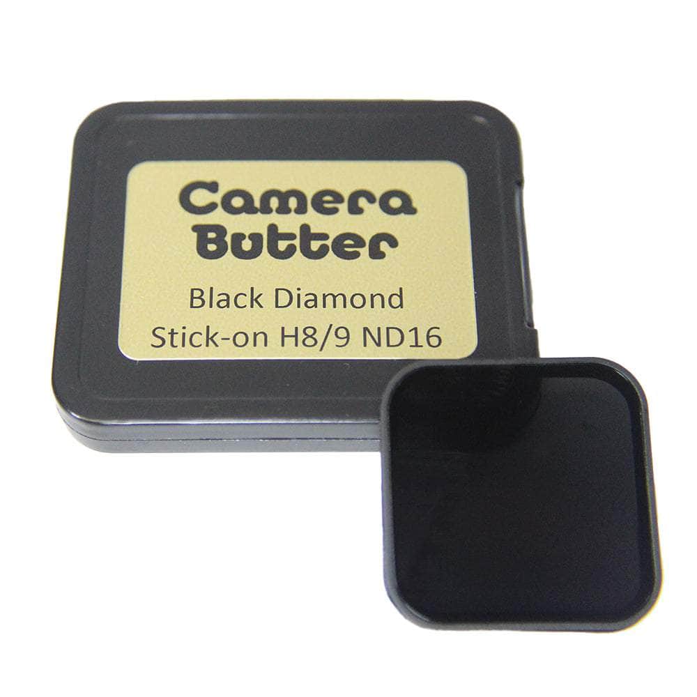 Camera Butter Stick-on Black Diamond ND filter for Hero 8/9 - Choose your ND — ND16