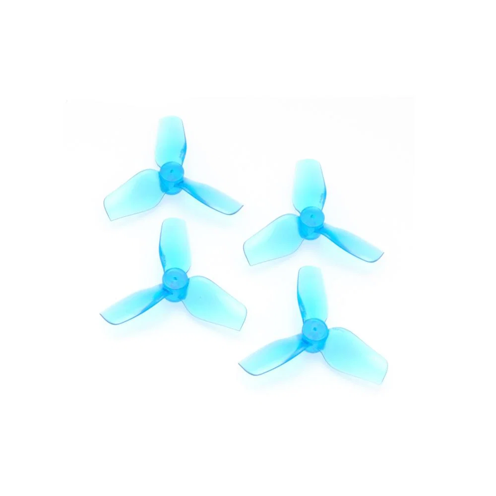 HQ Prop 31MMX3 Tri-Blade 31mm Micro/Whoop Prop 4 Pack (1mm Shaft) - Choose Your Color — Blue