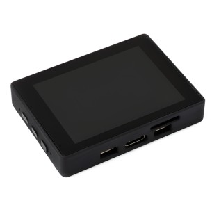 Płytka rozwojowa z RP2350 z dotyk. wyświetlaczem AMOLED 2,41" 450x600 px QSPI (z obudową ochronną) - Waveshare 31822