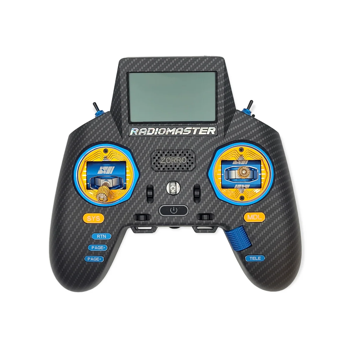 RadioMaster Zorro Max AG01 Mini Pyrodrone Edition EdgeTX RC Transmitter - Choose Version — 4-in-1
