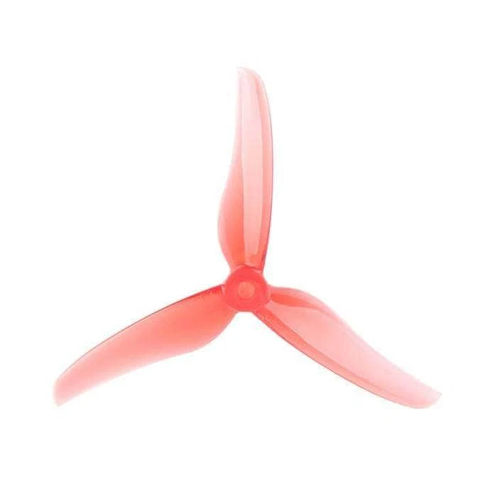 T-Motor T5146 POPO Compatible Tri-Blade 5" Prop 4 Pack - Choose Your Color — Red