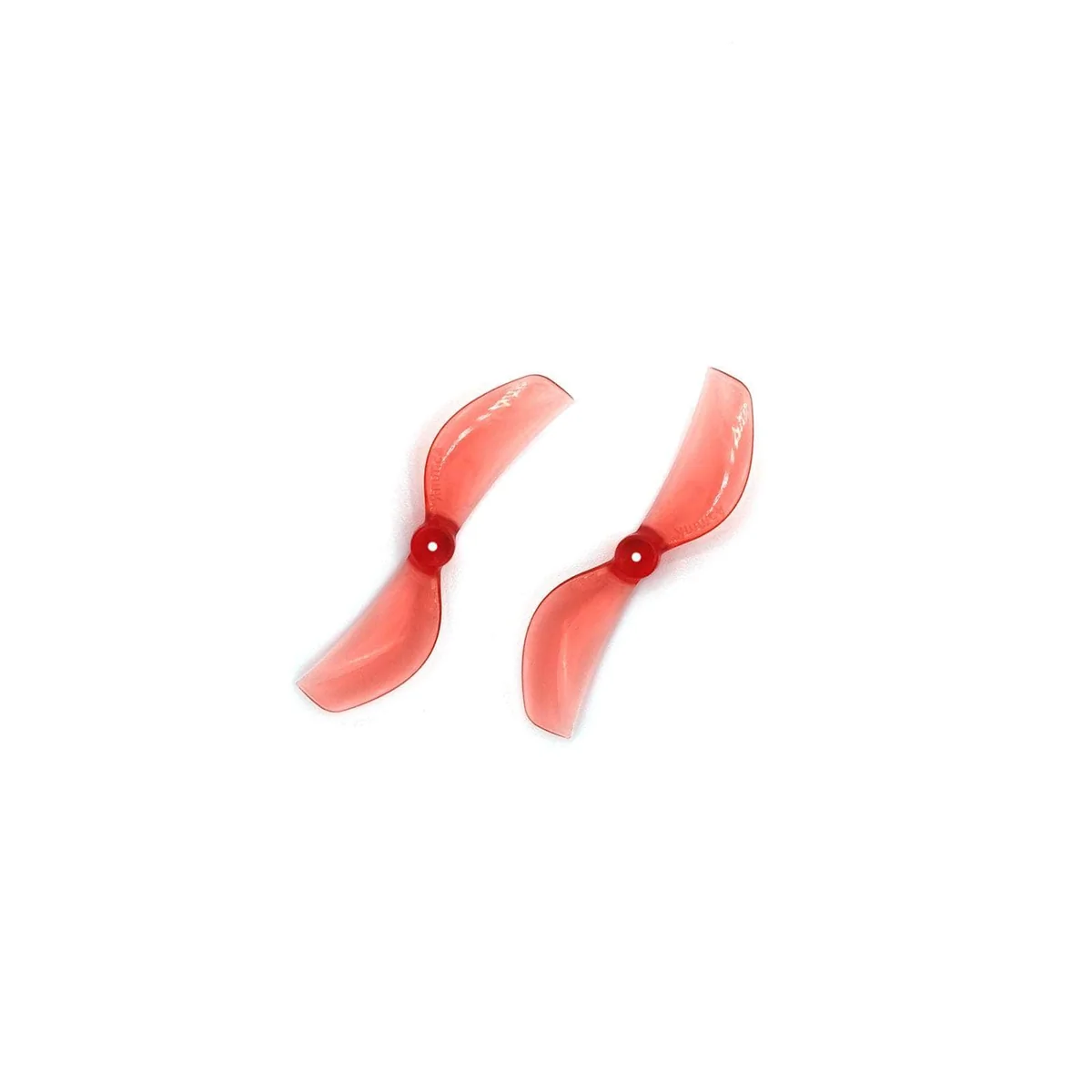 Gemfan Ducted 1815 Bi-Blade 45mm Micro/Whoop Prop 8 Pack (1mm Shaft) - Choose Your Color — Clear Red