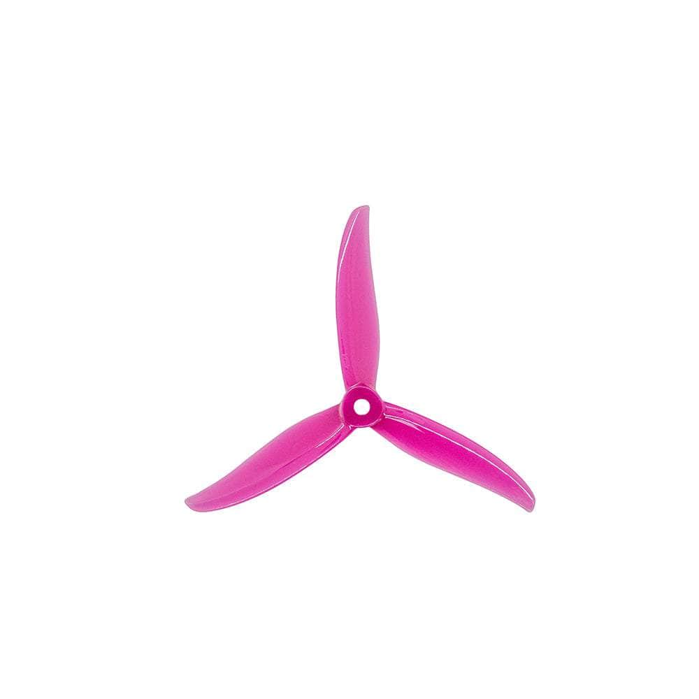 Gemfan Sbang 4934 Tri-Blade 5" Prop 4 Pack - Choose Version — CCW / Hot Pink