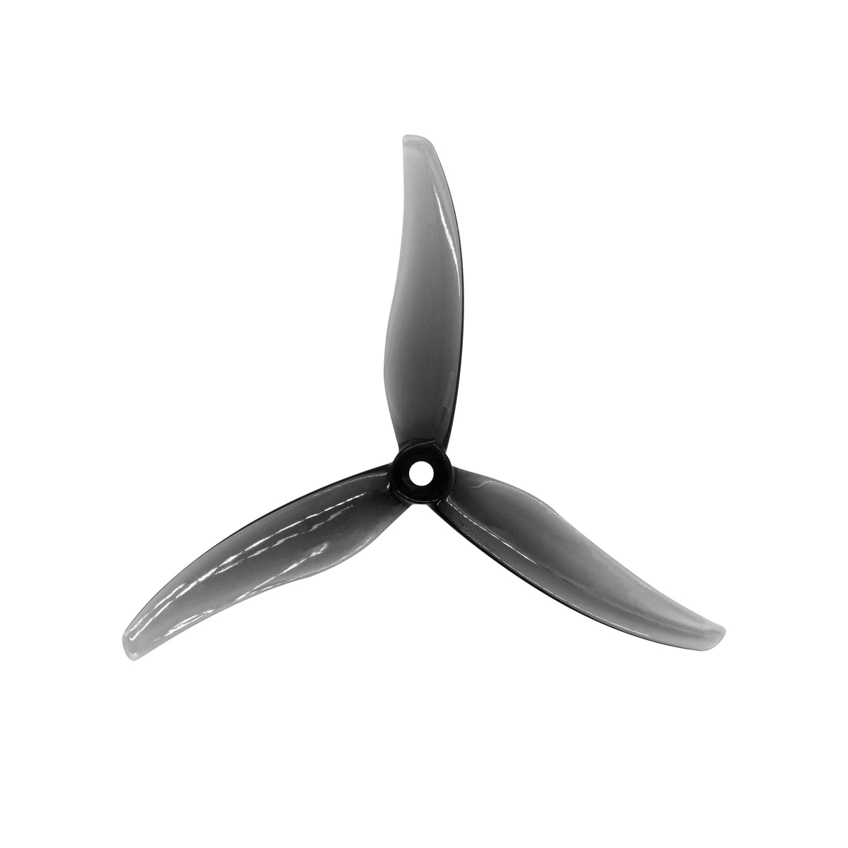 Gemfan Durable 5536 Tri-Blade 5.5" Prop 4 Pack - Choose Your Color — Clear Gray