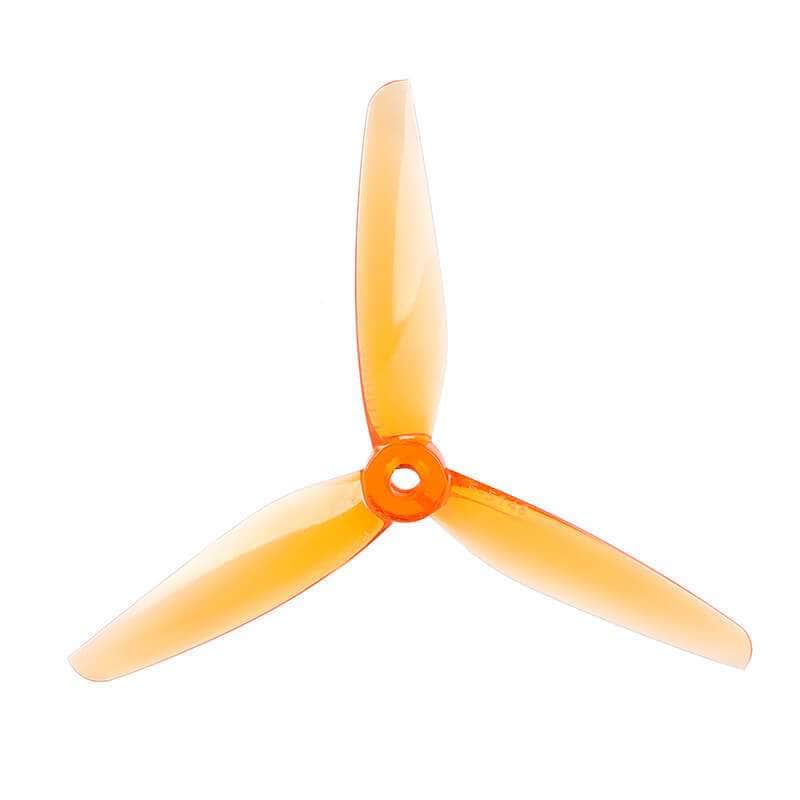 T-Motor F5146 Tri-Blade 5" Prop 4 Pack - Choose Color — Orange